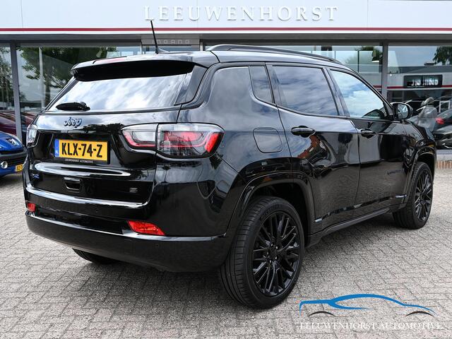 Jeep COMPASS 4xe 240 Plug-in Hybrid Electric S leer, keyless, elektr. klep, adapt. cruise, navi, lanewarning, camera