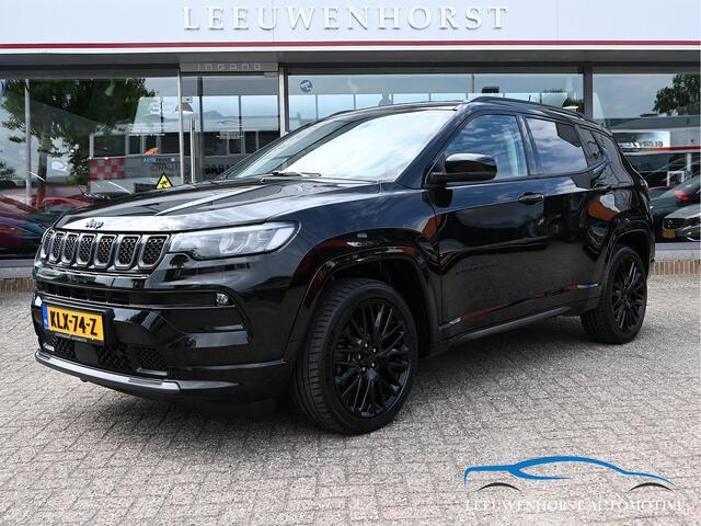Jeep COMPASS 4xe 240 Plug-in Hybrid Electric S leer, keyless, elektr. klep, adapt. cruise, navi, lanewarning, camera
