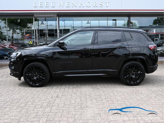 Jeep COMPASS 4xe 240 Plug-in Hybrid Electric S leer, keyless, elektr. klep, adapt. cruise, navi, lanewarning, camera