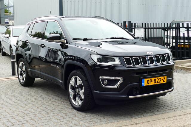 Jeep COMPASS 1.4 170pk MultiAir Limited 4x4 1-Eig. Half Leer, Stoel&StuurVerw, Camera, Carplay/Android Navi