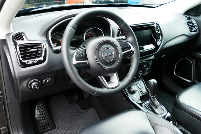 Jeep COMPASS 1.4 170pk MultiAir Limited 4x4 1-Eig. Half Leer, Stoel&StuurVerw, Camera, Carplay/Android Navi