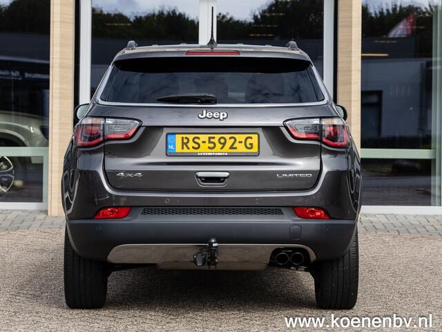 Jeep COMPASS 1.4 170 pk Autom. 4X4 Limited HALF LEER / TREKHAAK / CRUISE C.