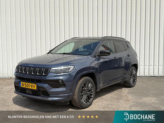 Jeep COMPASS 4xe 240 Plug-in Hybrid Electric S | Leder | All Season banden | 19'' Lichtmetalen velgen | Elektrische stoelen met geheugenfunctie bestuurder | Stoelventilatie voor