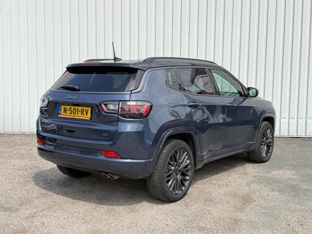 Jeep COMPASS 4xe 240 Plug-in Hybrid Electric S | Leder | All Season banden | 19'' Lichtmetalen velgen | Elektrische stoelen met geheugenfunctie bestuurder | Stoelventilatie voor