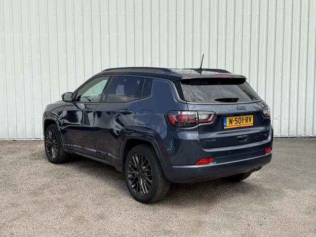 Jeep COMPASS 4xe 240 Plug-in Hybrid Electric S | Leder | All Season banden | 19'' Lichtmetalen velgen | Elektrische stoelen met geheugenfunctie bestuurder | Stoelventilatie voor