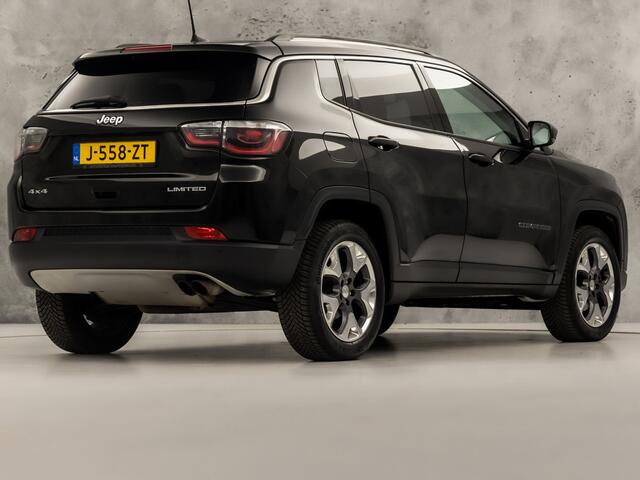 Jeep COMPASS 1.4 MultiAir Limited Sport 4x4 170Pk Automaat (APPLE CARPLAY, NAVIGATIE, CLIMATE, GETINT GLAS, SPORTSTOELEN, PARKEERSENSOREN, CRUISE, NIEUWSTAAT)
