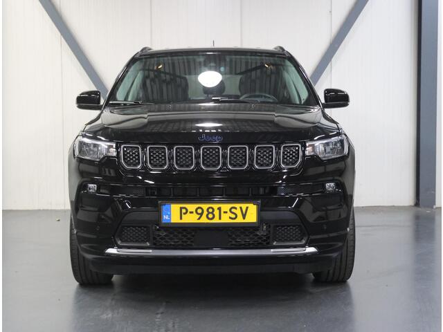 Jeep COMPASS 240PK Plug-in Hybrid S | 1ste eigenaar | AppleCarplay/AndroidAuto | Winterpack | Camera | Adaptief Cruise Control | LEER | Navigatie | Keyless | LED lampen | Electrische klep | AUTOMAAT | Isofix | Privacy Glass | Parkeersensoren |