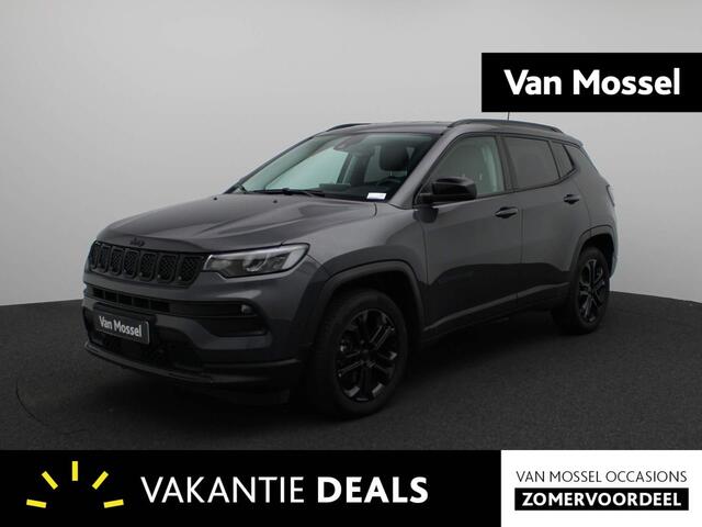 Jeep COMPASS 1.5T e-Hybrid Night Eagle | Half-Leder | Navigatie | Parkeercamera | Climate control | Lichtmetalen velgen | LED |