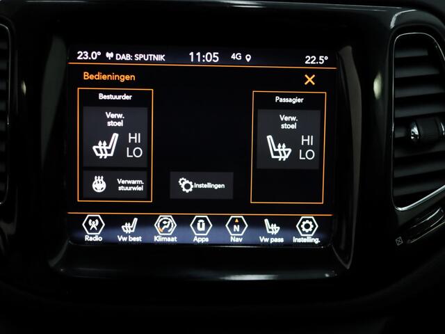 Jeep COMPASS 1.3T Limited | Stuur en Stoelverwarming | Camera | Apple Carplay & Android auto | Adaptive Cruise Control | Alpine Audio
