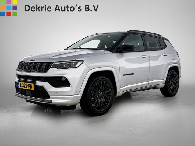 Jeep COMPASS 4xe 240PK Plug-in Hybrid Electric S / Pdc+Camera / Two- Tone / Leder / Stoel-Stuurverwarming / Navigatie / APK 07-2027