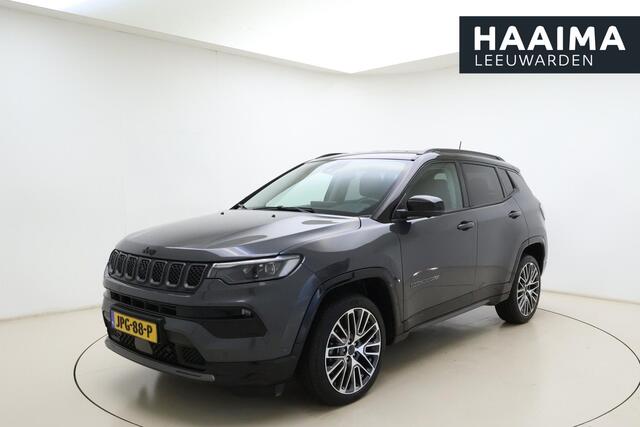 Jeep COMPASS 1.5T e-Hybrid S | Automaat | Rondomzicht Camera | Lederen bekleding | Stoel & Stuurverwarming | Lichtmetalen velgen | Keyless | Climate control