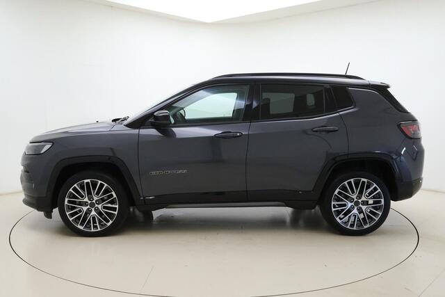 Jeep COMPASS 1.5T e-Hybrid S | Automaat | Rondomzicht Camera | Lederen bekleding | Stoel & Stuurverwarming | Lichtmetalen velgen | Keyless | Climate control