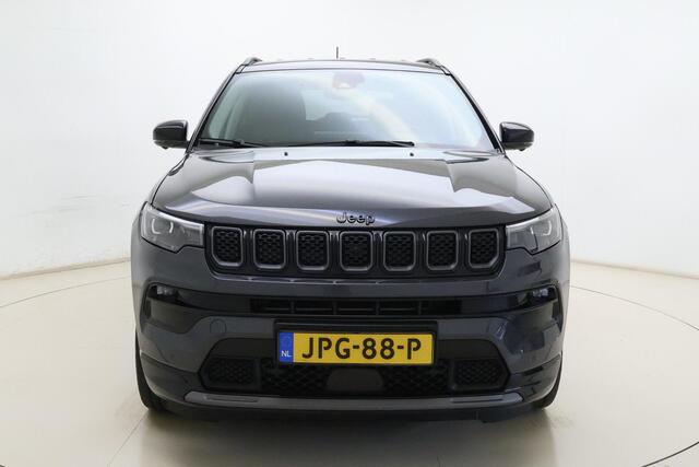 Jeep COMPASS 1.5T e-Hybrid S | Automaat | Rondomzicht Camera | Lederen bekleding | Stoel & Stuurverwarming | Lichtmetalen velgen | Keyless | Climate control
