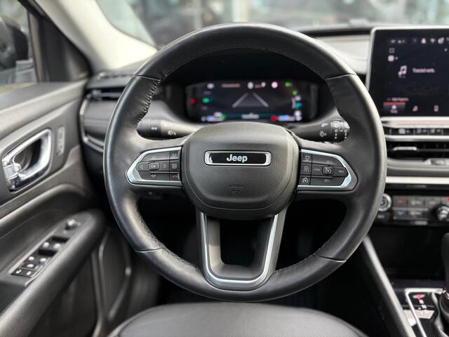 Jeep COMPASS 4xe 240 Plug-in Hybrid Electric Summit | Apple-Android | Parkeercamera | Leder bekleding