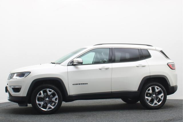 Jeep COMPASS 1.4 MultiAir Limited 4x4 Leer, Apple Carplay, Trekhaak, Memory, Stuur-/Stoelverwarming, PDC, 18"