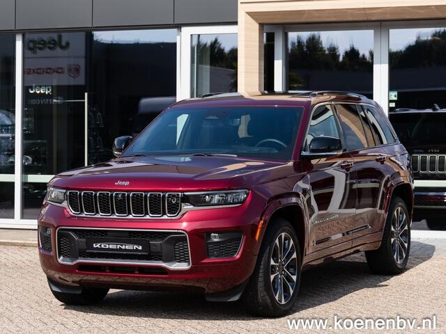 Jeep GRAND CHEROKEE 3.6i V6 4x4 Aut OVERLAND / Grijs kenteken / 2 persoons