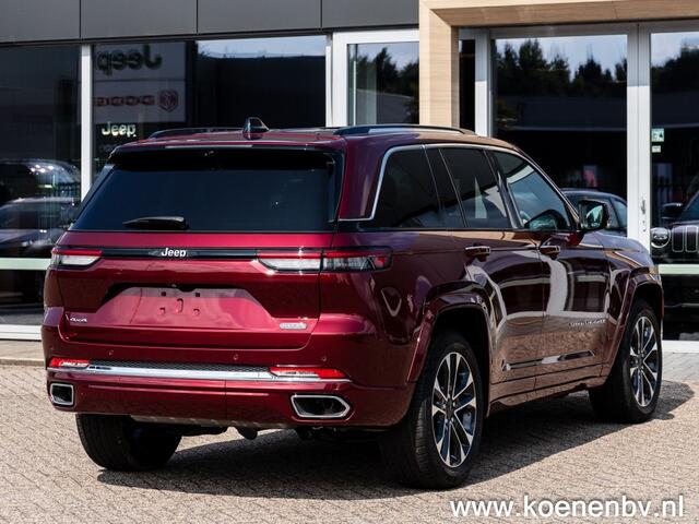 Jeep GRAND CHEROKEE 3.6i V6 4x4 Aut OVERLAND / Grijs kenteken / 2 persoons