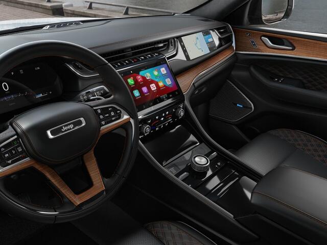 Jeep GRAND CHEROKEE 2.0 Summit Reserve 4xe | McIntosh High End Audio | Schuif/Kanteldak | Head-Up | 21" | Winter Pack | Adapt. Cruise | Bicolore
