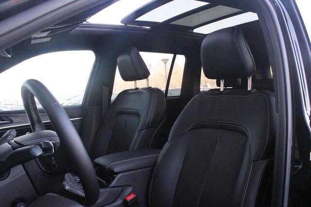 Jeep GRAND CHEROKEE 2.0 381PK OVERLAND 4xe | PANORAMISCH SCHUIF/KANTEL DAK | MCINTOSH PREMIUM AUDIO SYSTEM | HEAD UP DISPLAY | VOORSTOELEN ELEKTRISCH VERSTELBAAR | MULITIMEDIA SCHERM VOOR BIJRIJDER | ELEKTRISCH BEDIENBARE ACHTERKLEP | STOEL/STUUR VERWARMING | LEDEREN BEKLEDI