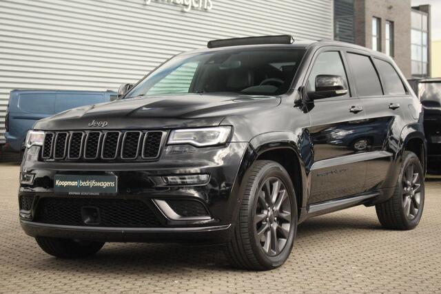 Jeep GRAND CHEROKEE S 3.0CRD 250pk VAN | Climate | Adap. Cruise | Panoramadak | Camera | Lease 753,- p/m