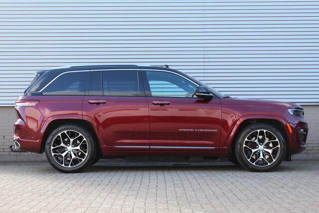 Jeep GRAND CHEROKEE 2.0 Summit Reserve 4xe | Trekhaak | Luchtvering | Massage | Panoramadak | Leder | Full Options