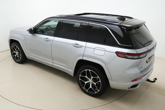 Jeep GRAND CHEROKEE 2.0 Summit Reserve 4xe 380 PK | Trekhaak | 2332 KG Trekgewicht | Lederen bekleding | Panoramisch schuifdak | Massage stoelen | Keyless