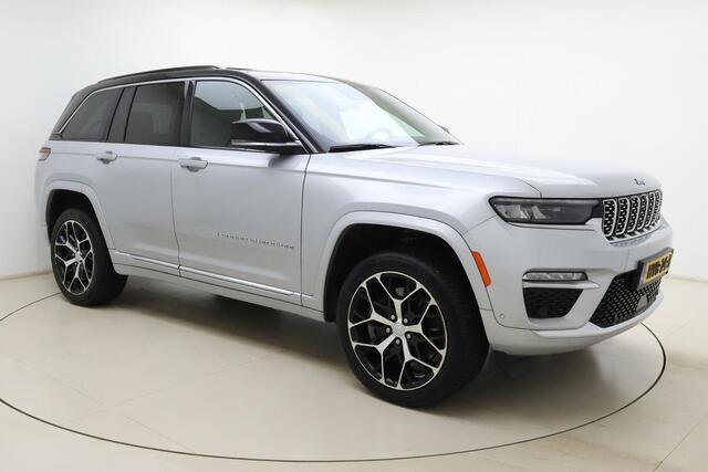 Jeep GRAND CHEROKEE 2.0 Summit Reserve 4xe 380 PK | Trekhaak | 2332 KG Trekgewicht | Lederen bekleding | Panoramisch schuifdak | Massage stoelen | Keyless
