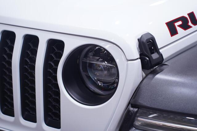 Jeep Gladiator 3.6 V6 285 pk Rubicon Grijs Kenteken 2-Zits Navi Leder Zwart, Adapt. Cruise, Targa Dak, Trekhaak, Uniek