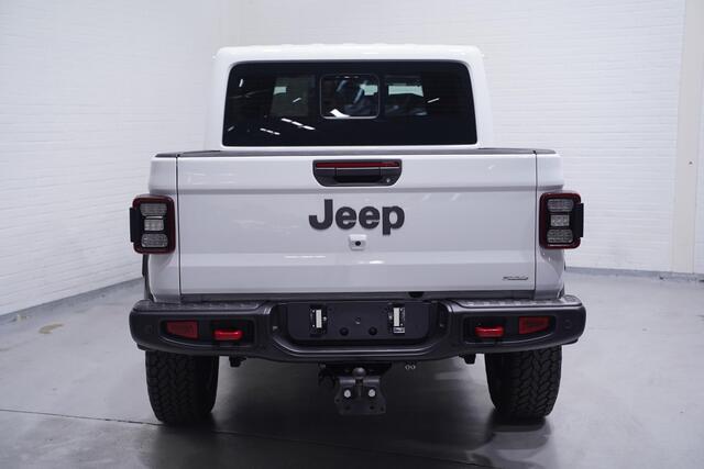 Jeep Gladiator 3.6 V6 285 pk Rubicon Grijs Kenteken 2-Zits Navi Leder Zwart, Adapt. Cruise, Targa Dak, Trekhaak, Uniek