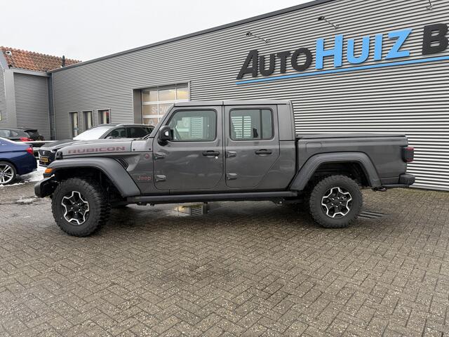 Jeep Gladiator JEEP RUBICON 3.6L V6 5 Zitplaatsen Trekhaak Tonneau cover Carplay Leder LED