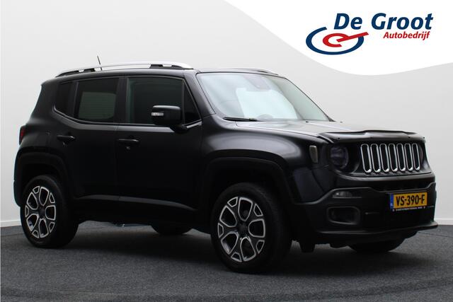 Jeep RENEGADE 2.0 MultiJet Limited Automaat, Grijs kenteken, Leer, Cruise, Navigatie, Trekhaak, 18''