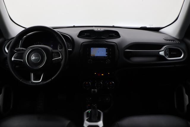 Jeep RENEGADE 2.0 MultiJet Limited Automaat, Grijs kenteken, Leer, Cruise, Navigatie, Trekhaak, 18''