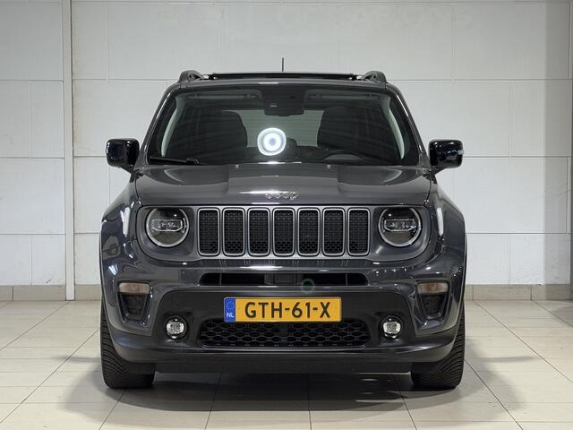 Jeep RENEGADE SUV 1.5T e-Hybrid S 130pk AUTOMAAT | SCHUIF/KANTELDAK | LEDER | NAVI | CAMERA | STOEL+STUURVERW. | KEYLESS ENTRY | ADAPTIVE CRUISE | FULL-LED KOPLAMPEN |