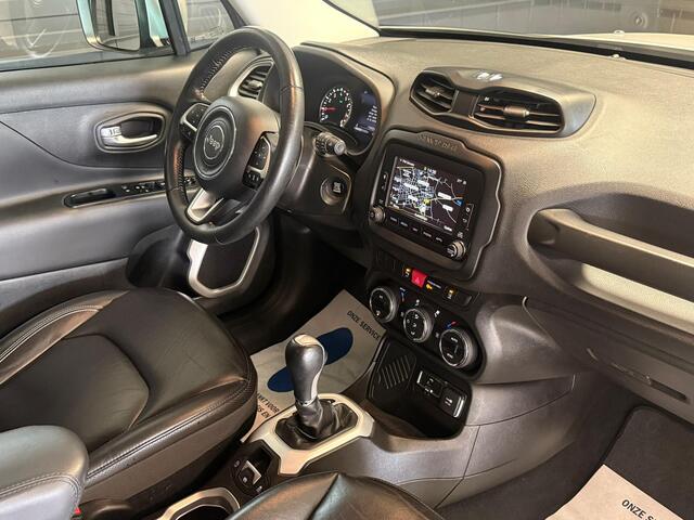 Jeep RENEGADE 1.4T Automaat Limited Leder Navi Clima Cruise Zeer Compleet!