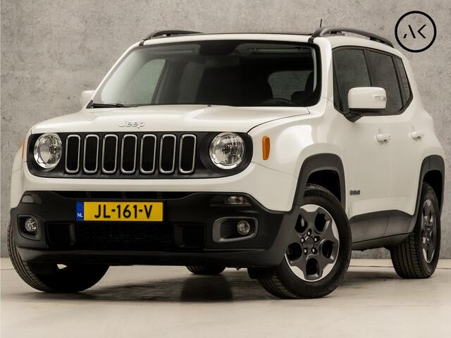 Jeep RENEGADE 1.4 MultiAir Longitude 141Pk Automaat (PANORAMADAK, NAVIGATIE, CRUISE, GETINT GLAS, SPORTSTOELEN, BLUETOOTH, PARKEERSENSOREN, NIEUWE APK, NIEUWSTAAT)