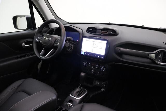 Jeep RENEGADE 1.5T e-Hybrid Automaat | Navigatie | Glazen Schuif/kanteldak | Lederen bekleding | Camera | Lichtmetalen velgen black | Dakrails