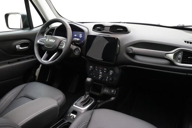 Jeep RENEGADE 1.5T e-Hybrid Summit Automaat | Navigatie | Glazen Schuif/kanteldak | Lederen bekleding | Camera | Lichtmetalen velgen black | Dakrails