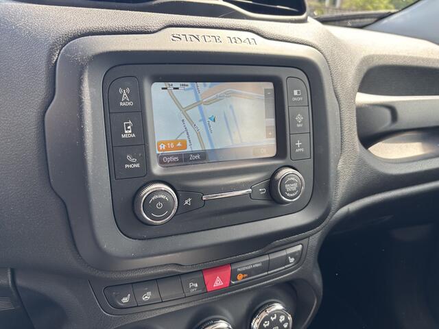 Jeep RENEGADE 1.4 MultiAir Automaat Longitude Navigatie / Trekhaak / Stoelverwarming