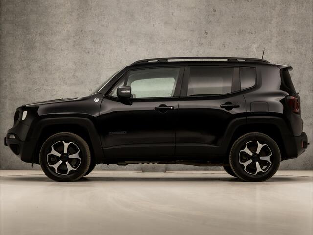 Jeep RENEGADE 4xe 240 Plug-in Hybrid Electric Trailhawk 240Pk Automaat (APPLE CARPLAY, GROOT NAVI, CLIMATE, CAMERA, SPORTSTOELEN, GETINT GLAS, LED KOPLAMPEN, CRUISE, NIEUWE APK, NIEUWSTAAT)