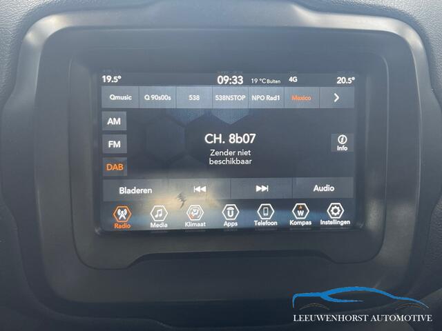 Jeep RENEGADE 1.3T DDCT Longitude, AUTOMAAT, 150 pk, PDC, navi, clima, cruise NL-dealerauto