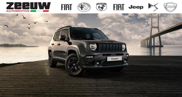 Jeep RENEGADE 1.5T e-Hybrid 130 PK North Star | Pano | Safety | Winter | 18"