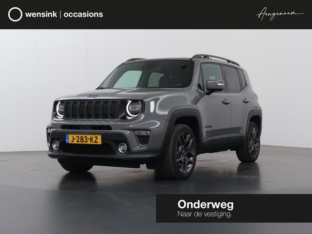 Jeep RENEGADE 4xe 240 Plug-in Hybrid Electric S | LED | Trekhaak | Lederen Interieur | Navigatie | Camera | DAB | Stoel/Stuurverwarming | Adaptieve Cruise Control | Dodehoek detectie |