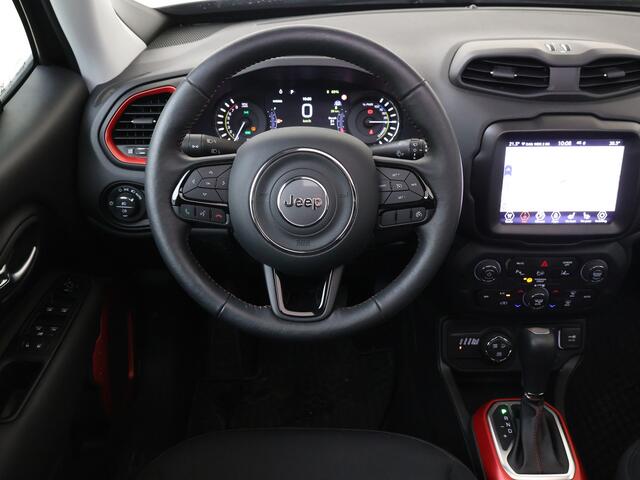 Jeep RENEGADE 4xe 240 Plug-in Hybrid Electric Trailhawk | Open dak | Stoel verwarming |