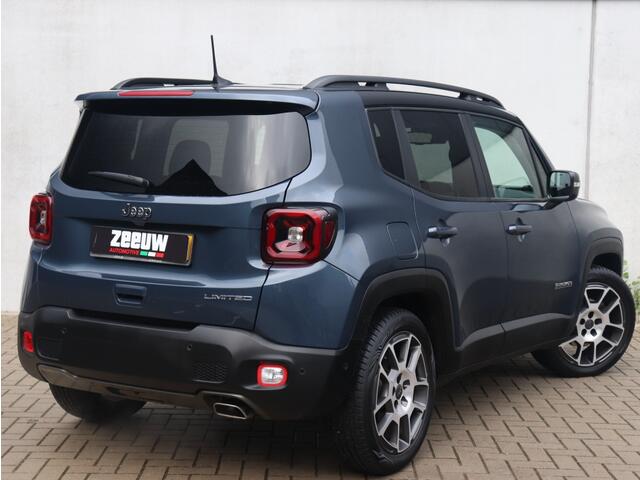 Jeep RENEGADE 1.3 Turbo 150 PK DDCT Limited | Parking | Led | Navi | 19"