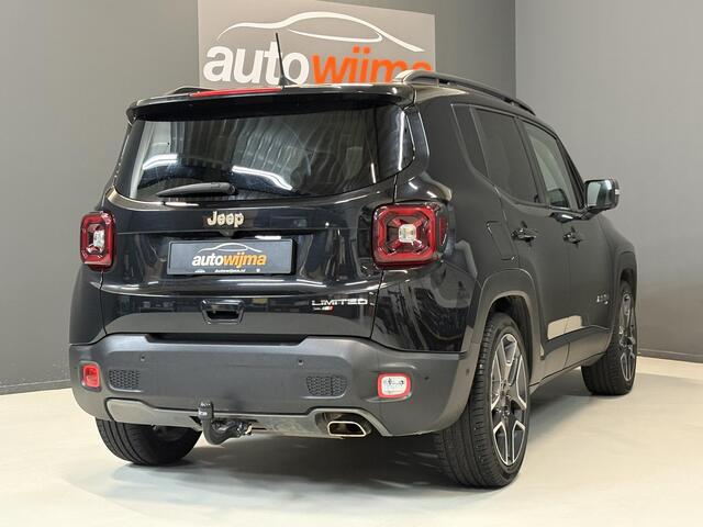 Jeep RENEGADE 1.3T-Ddct Limited 150pk Automaat Led lampen, 19Inch l.m. velgen, adapt.cruise, Afn.trekhaak