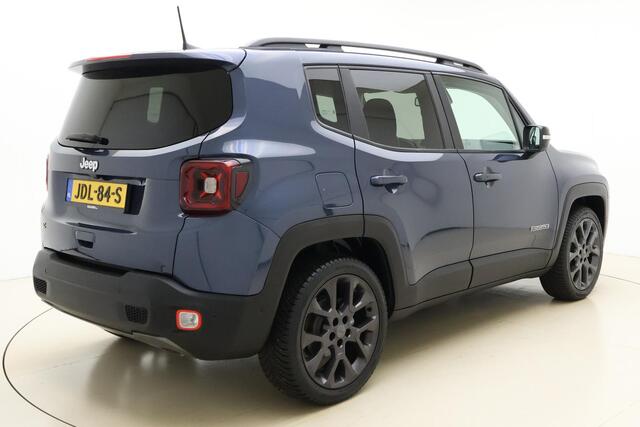 Jeep RENEGADE 1.5T e-Hybrid S Automaat | Navigatie | Climate control | Camera | Lederen bekleding | Dakrails | Keyless | Lichtmetalen velgen
