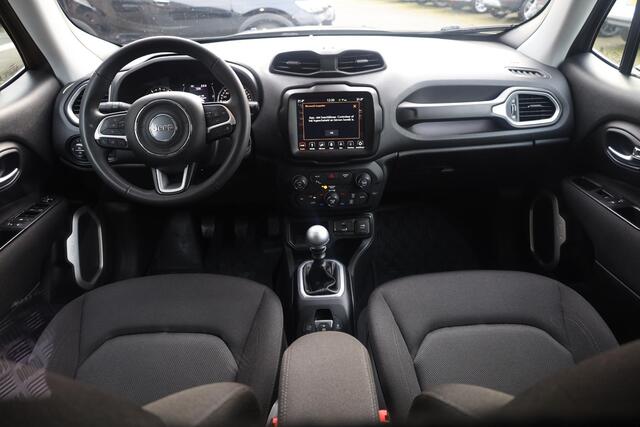 Jeep RENEGADE 1.4 MultiAir Longitude GRIJS KENTEKEN! CARPLAY DAB CLIMA NAVI VOICE PDC 17''LMV NAP (OMBOUW GEEL KENT. AANWEZIG)