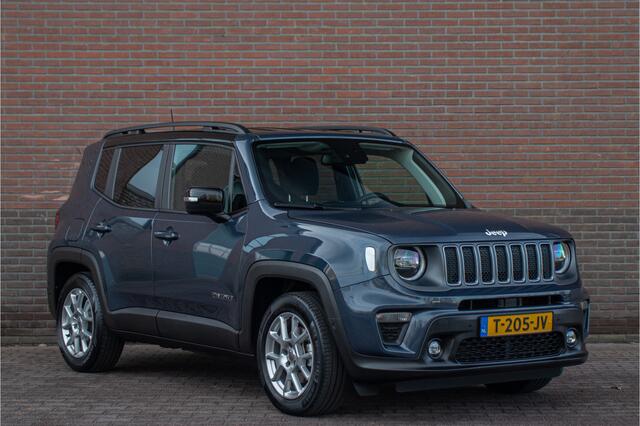 Jeep RENEGADE 1.5T e-Hybrid Limited, Origineel NL, Camera, Stoelverwarming, Full LED, Trekhaak, Navigatie, Park Assist, Keyless.