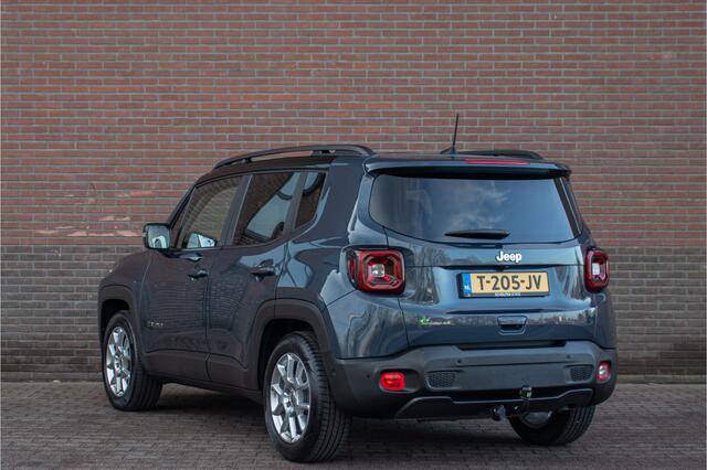 Jeep RENEGADE 1.5T e-Hybrid Limited, Origineel NL, Camera, Stoelverwarming, Full LED, Trekhaak, Navigatie, Park Assist, Keyless.
