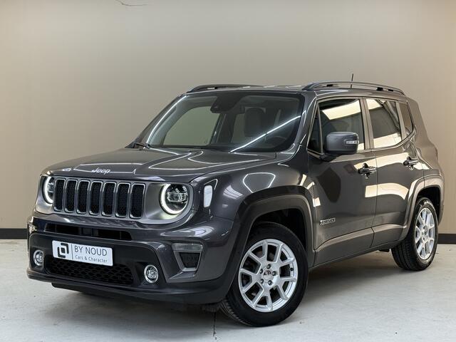 Jeep RENEGADE 1.0T Limited, 120Pk, 2018, 2de eigenaar, Volledig leder, Camera, Climate control, Cruise control, Parkeersensoren, 4 seizoenen banden, LED koplampen, Navigatie,